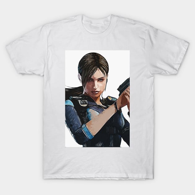 ✪ A Tribute to Jill Valentine ✔ T-Shirt by Naumovski